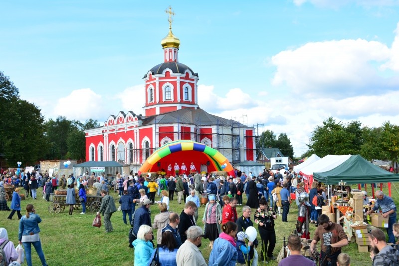 На подворье Новоспасского монастыря в с. Сумарокове в четвертый раз прошел фестиваль «Подворье»
