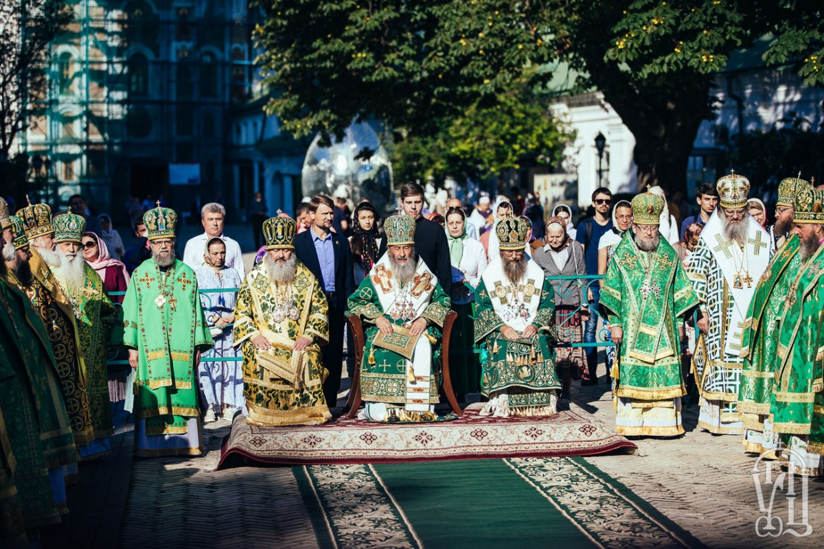 Блаженнейший митрополит Онуфрий возглавил в Киево-Печерской лавре празднование прп. Антонию Печерскому