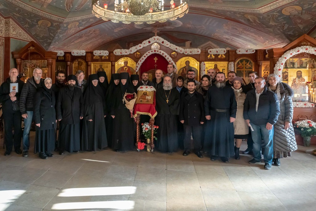 В Зачатьевском монастыре встретили престольный праздник в честь сщмч. Владимира Амбарцумова