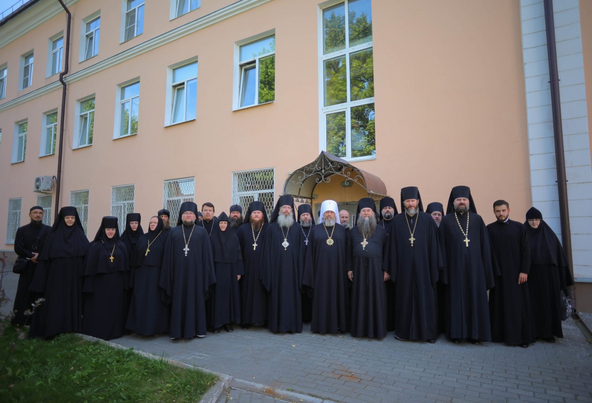Представители Межведомственной комиссии по вопросам образования монашествующих посетили Тульскую митрополию