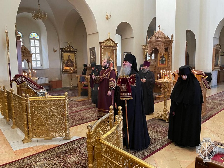 В Горненском монастыре в Иерусалиме почтили память обретения главы Иоанна Предтечи