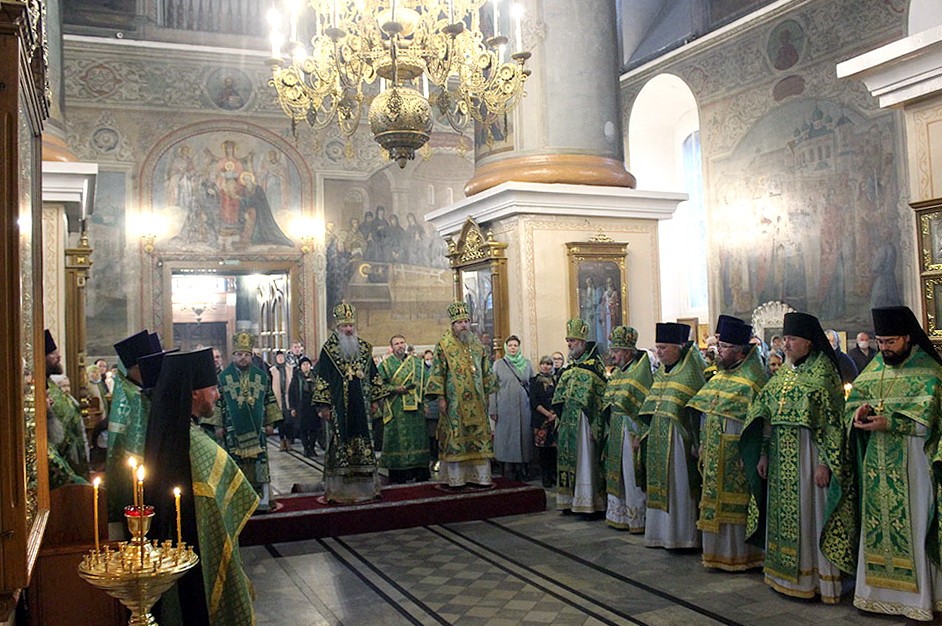 В Трифоновом монастыре Кирова состоялись торжества в день памяти преподобного Трифона Вятского и Собора Вятских святых