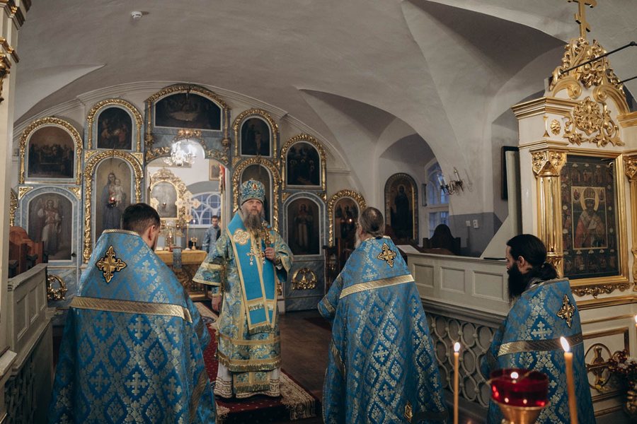 В Жировичском монастыре совершили Литургию в память избавления обители от пожара
