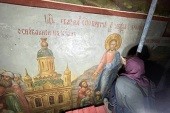 Началась реставрация Спасо-Преображенского собора Новоспасского ставропигиального монастыря Москвы