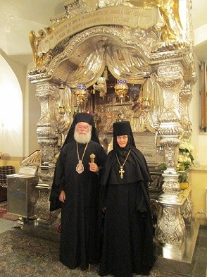 Покровский монастырь посетил Патриарх Александрийский Феодор II