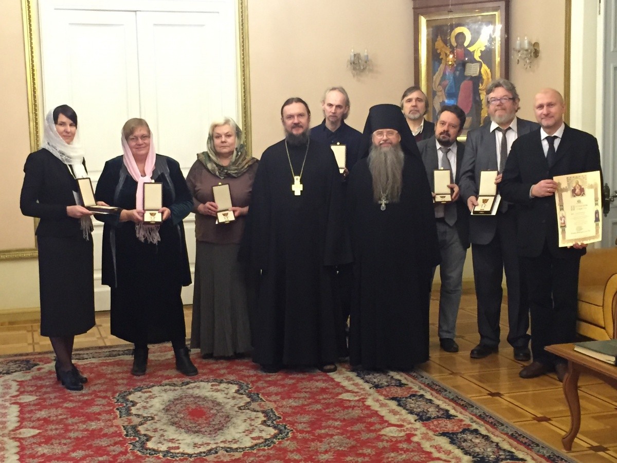 Сотрудники издательства Данилова монастыря удостоены Патриарших наград