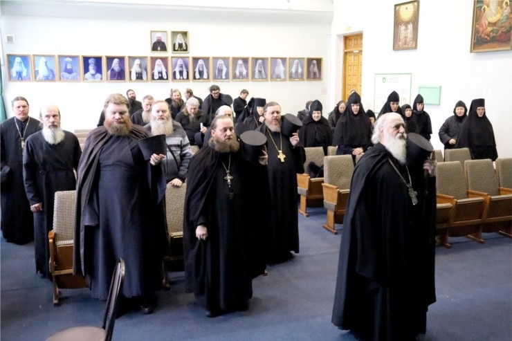 В Чувашской митрополии в рамках регионального этапа Рождественских чтений состоялась монашеская секция