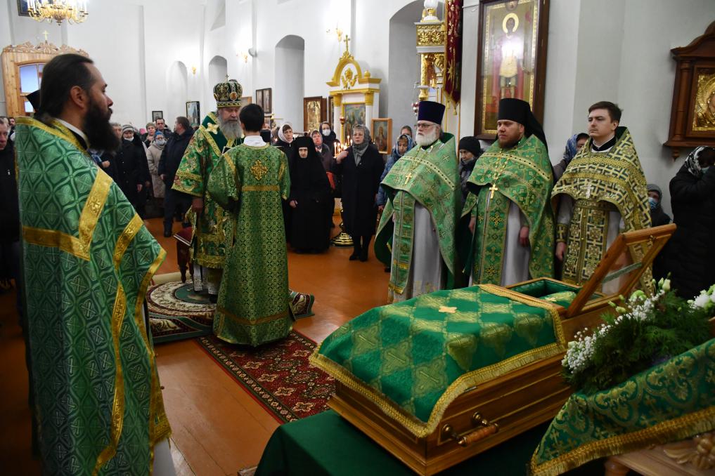 В Димитриевском Иларионовском монастыре Елецкой епархии почтили память преподобного Илариона Троекуровского 