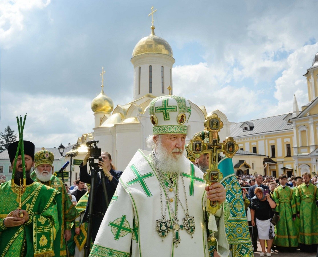 Патриарх Кирилл возглавил в Троице-Сергиевой лавре празднование обретения честных мощей прп. Сергия Радонежского