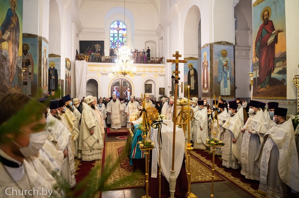 В Жировичском монастыре состоялось погребение почетного Патриаршего экзарха всея Беларуси митрополита Филарета (Вахромеева)