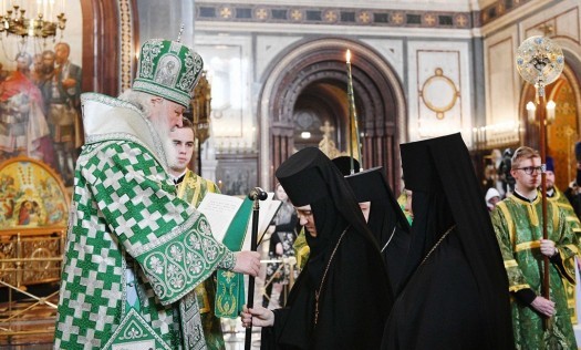 Святейший Патриарх Кирилл возвел монахиню Екатерину (Чернышеву) в сан игумении Горненского монастыря в Иерусалиме