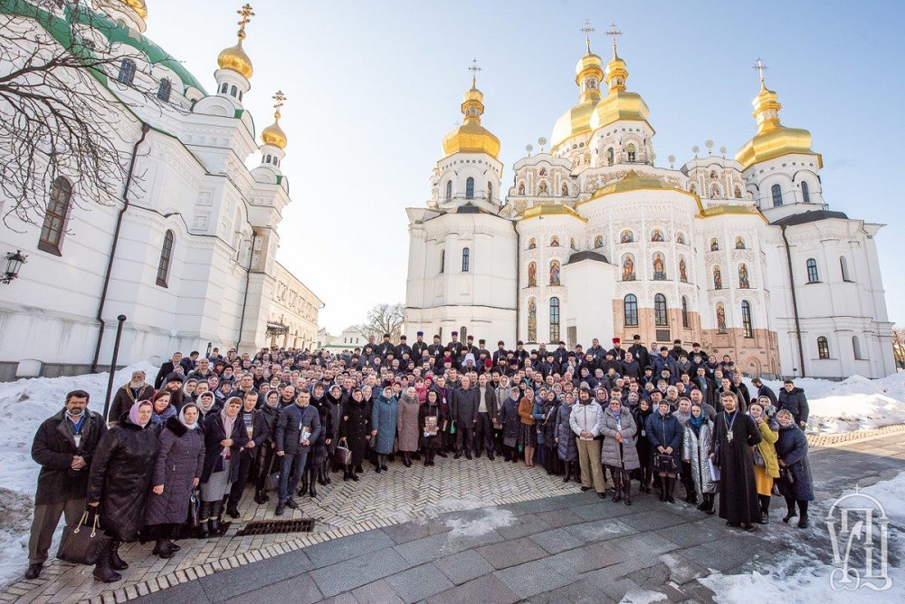 Съезд представителей захваченных храмов прошел в Киево-Печерской лавре