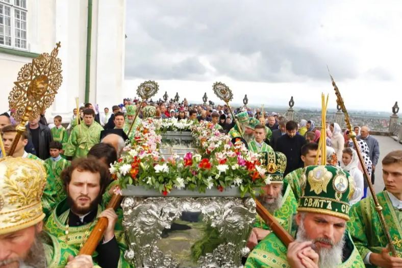 В Почаевской лавре прошли торжества по случаю дня памяти прп. Иова Почаевского