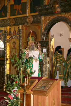 Председатель Синодального отдела по монастырям и монашеству архиепископ Сергиево-Посадский Феогност посетил Шамордино.