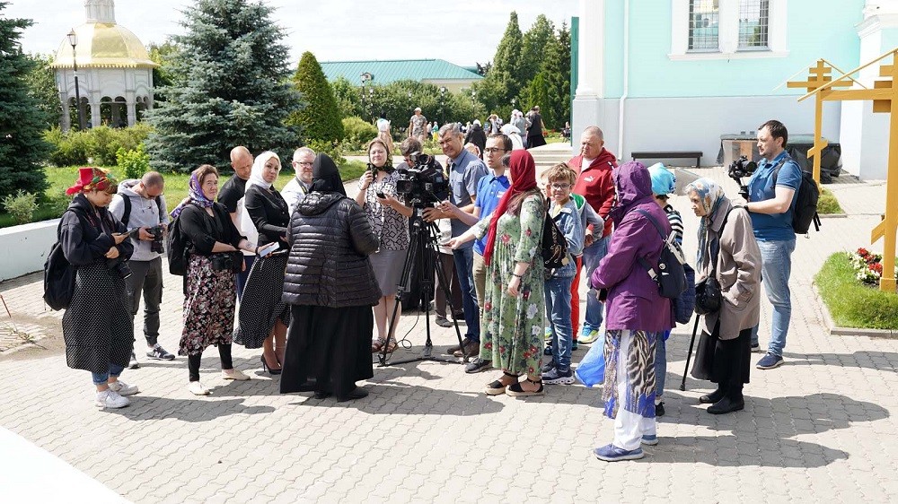 Состоялся пресс-тур для представители средств массовой информации Нижегородской области в Серафимо-Дивеевский монастырь