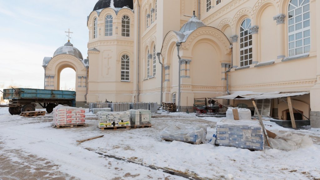 Начался новый этап реставрация Николаевского Верхотурского мужского монастыря 
