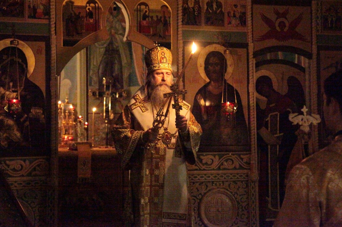 Архиепископ Феогност отслужил Литургию в Никольском Шостьенском монастыре