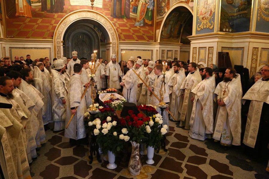 В Киево-Печерской лавре состоялось отпевание архиепископа Илария (Шишковского)