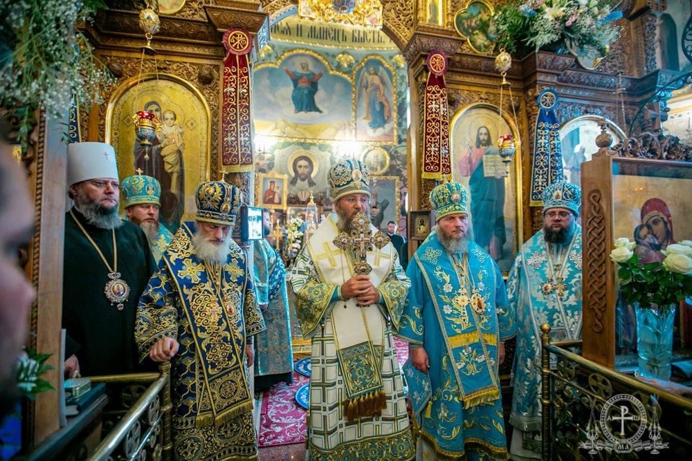 В Киевском Свято-Введенском монастыре состоялось празднование в честь 600-летия явления иконы Божией Матери «Призри на смирение»