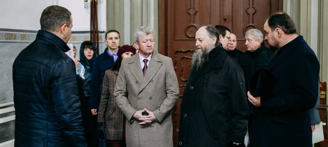Жировичский монастырь посетил министр культуры Республики Беларусь Анатолий Маркевич