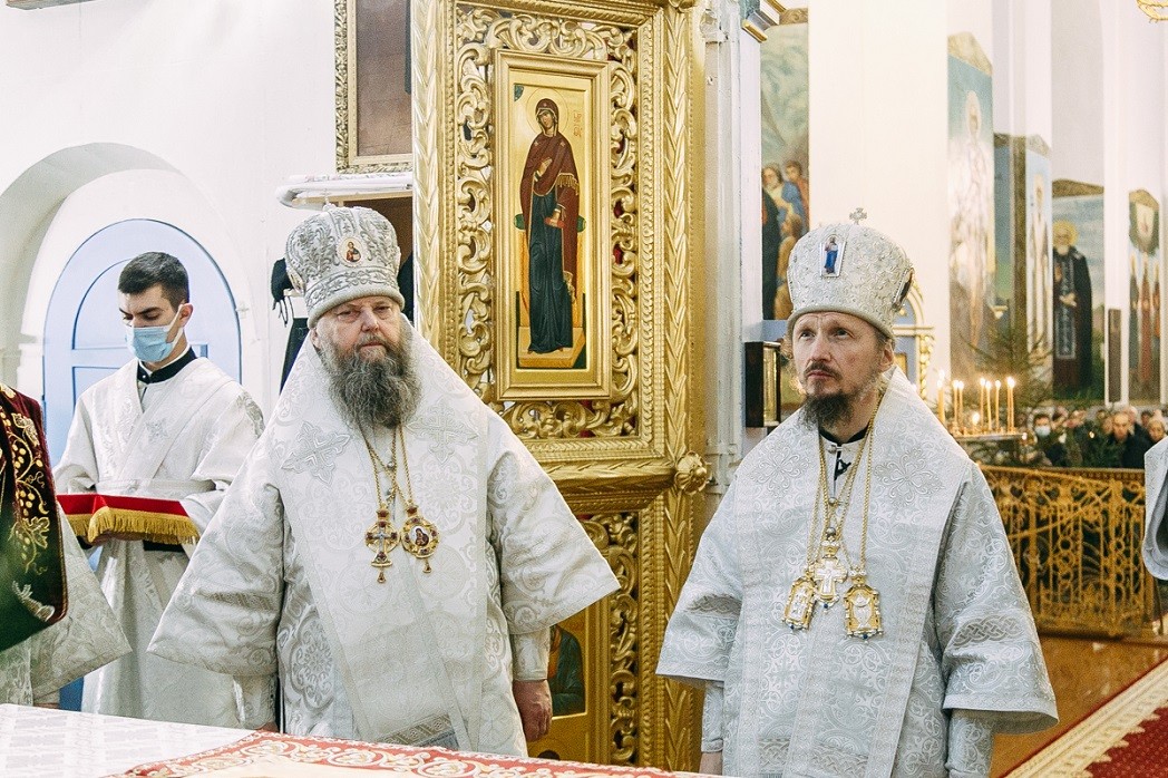 В день памяти первомученика Стефана Патриарший экзарх всея Беларуси возглавил Литургию в Жировичском монастыре