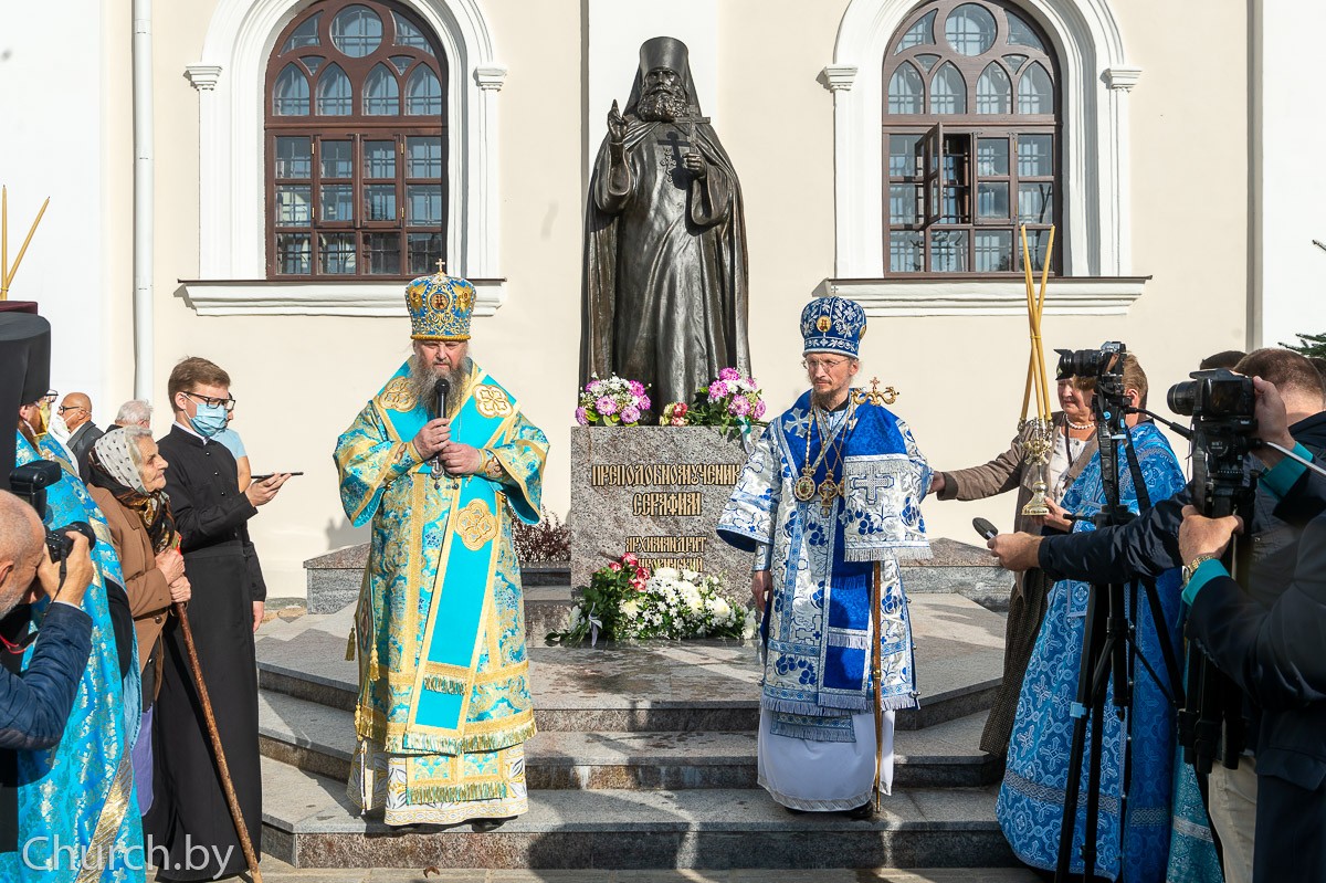 Митрополит Минский Вениамин возглавил церковные торжества в Жировичском монастыре