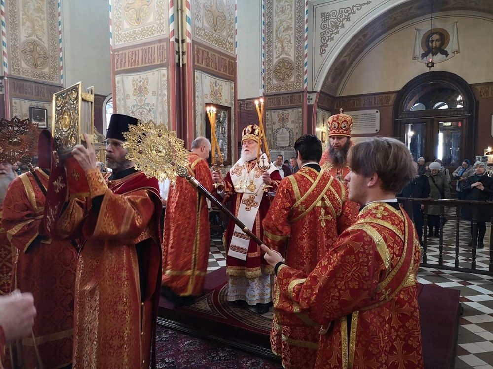 Епископ Тракайский Амвросий посетил  Пюхтицкий Успенский ставропигиальный женский монастырь