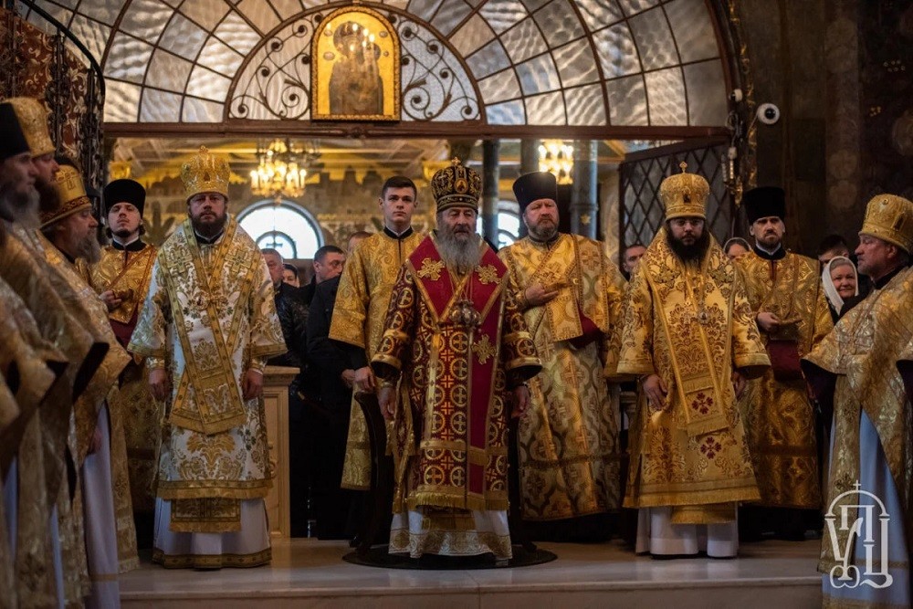 В Неделю 23-ю по Пятидесятнице Предстоятель Украинской Православной Церкви совершил Литургию в Киево-Печерской лавре
