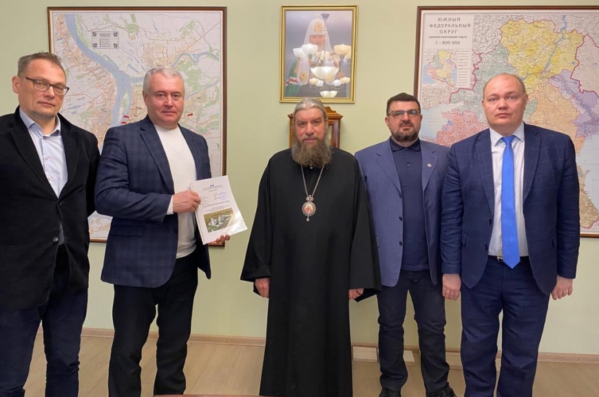 Митрополит Астраханский Никон благословил реализацию Благотворительной программы по восстановлению Чуркинского монастыря