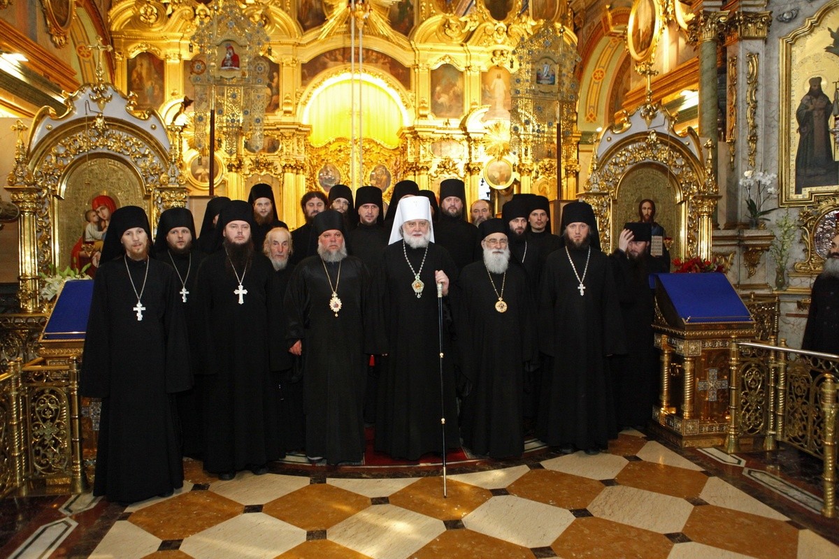 Почаевскую лавру посетил Экзарх Иерусалимской Православной Церкви
