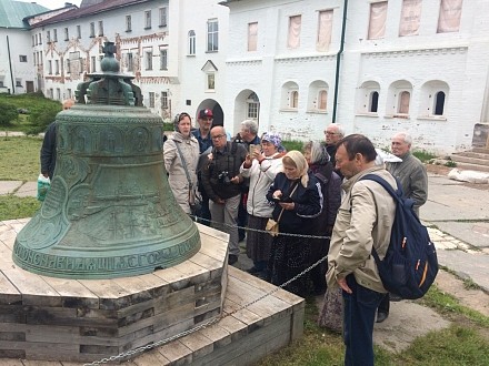Соловецкий монастырь посетили паломники из г. Архангельска