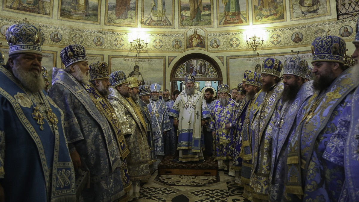 В Киевском Введенском монастыре отпраздновали 25-летие явления иконы Богородицы «Призри на смирение»