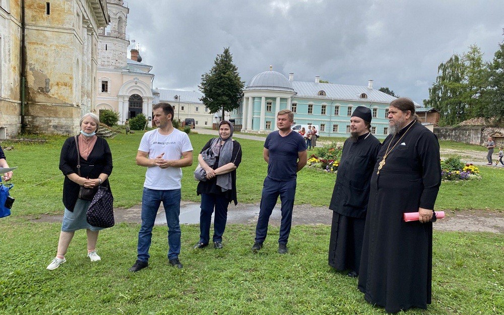 Продолжаются реставрационные работы по восстановлению Борисоглебского монастыря в Торжке