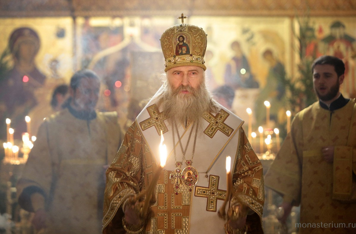 Архиепископ Феогност совершил Литургию в Покровском Хотькове монастыре 