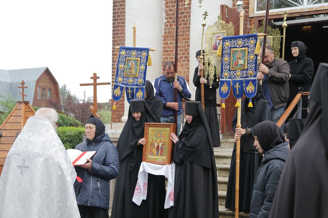 В Никольском Шостьенском  ставропигиальном монастыре Рязанской области встретили престольный праздник