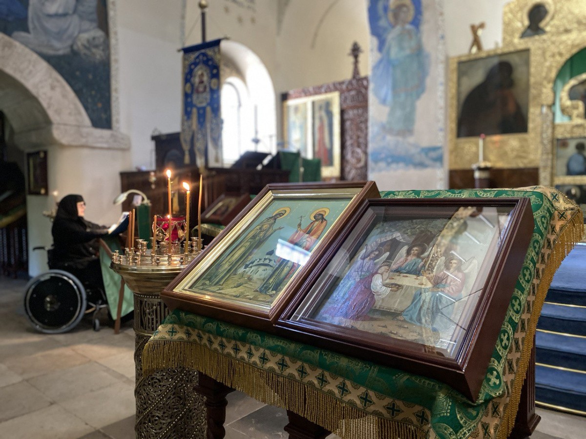 В день памяти святых Марфы и Марии в Марфо-Мариинской обители милосердия отметили престольный праздник