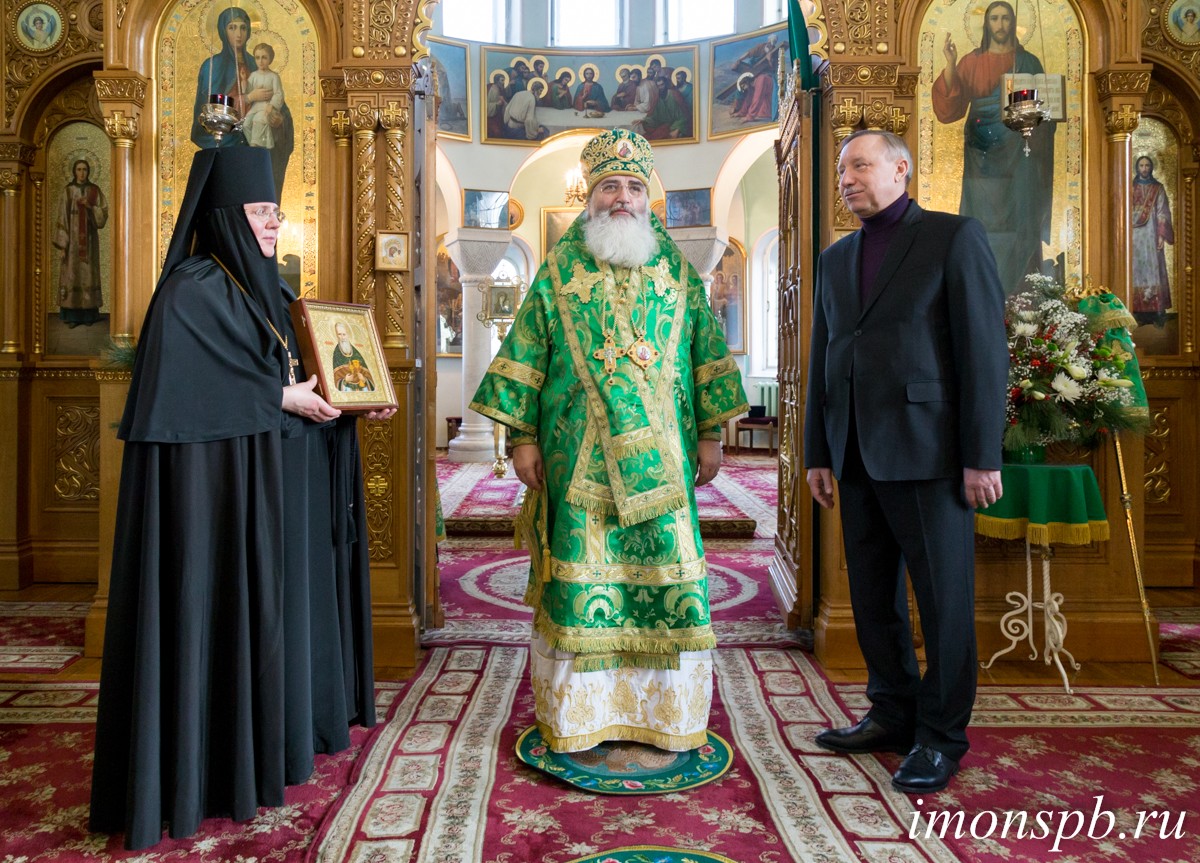 В Иоанновском монастыре Санкт-Петербурга состоялся престольный праздник в честь основателя и небесного покровителя обители