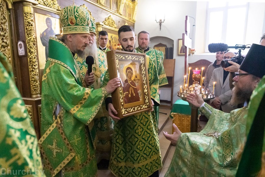 Патриарший экзарх всея Беларуси возглавил торжества по случаю 400-летия Кутеинского монастыря в Орше