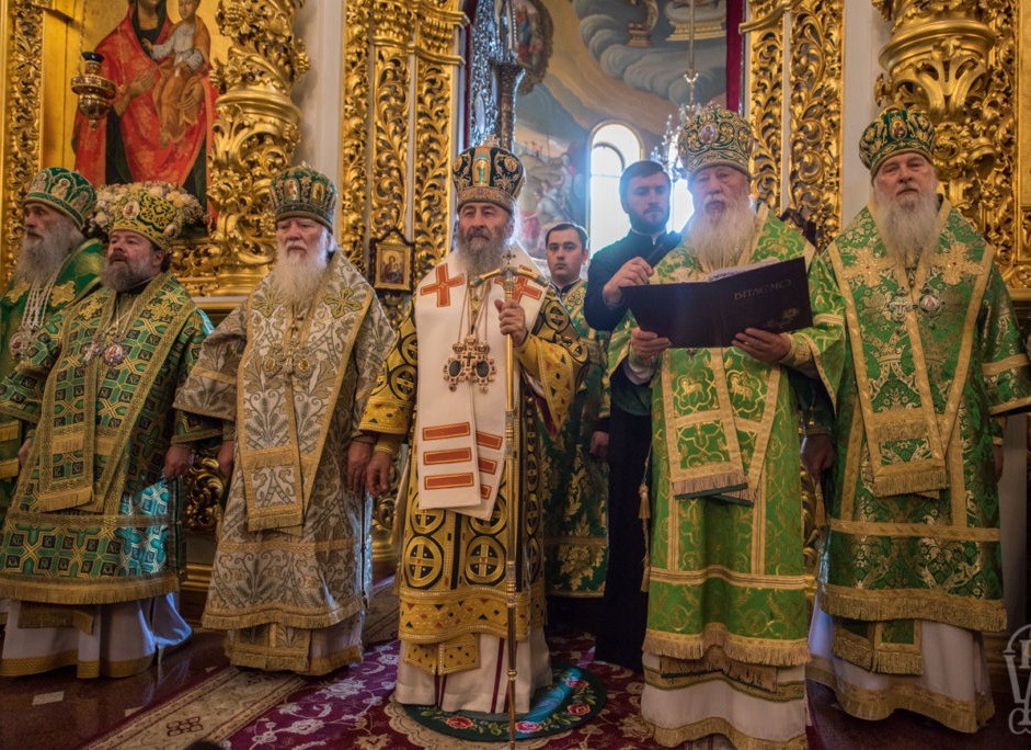 В день тезоименитства Блаженнейший митрополит Онуфрий возглавил литургию в Киево-Печерской лавре