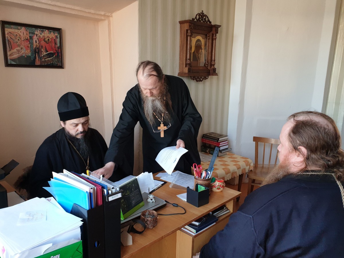 Инспекционная комиссия Синодального отдела по монастырям и монашеству посетила монастыри Вологодской митрополии