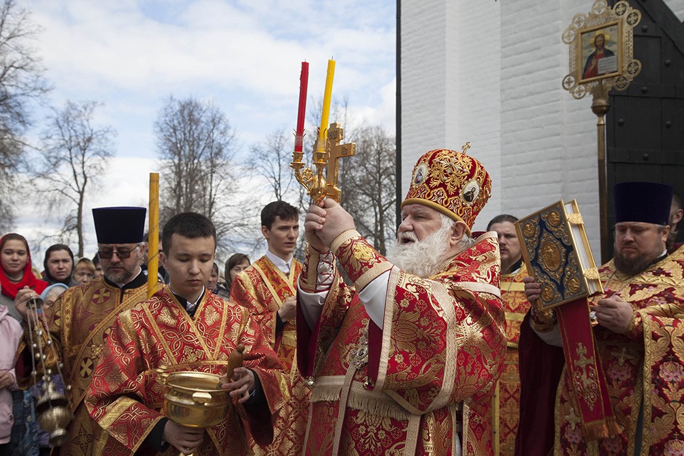 В Николо-Бабаевском монастыре Ярославской митрополии состоялся престольный праздник храма в честь Иверской иконы Божией Матери