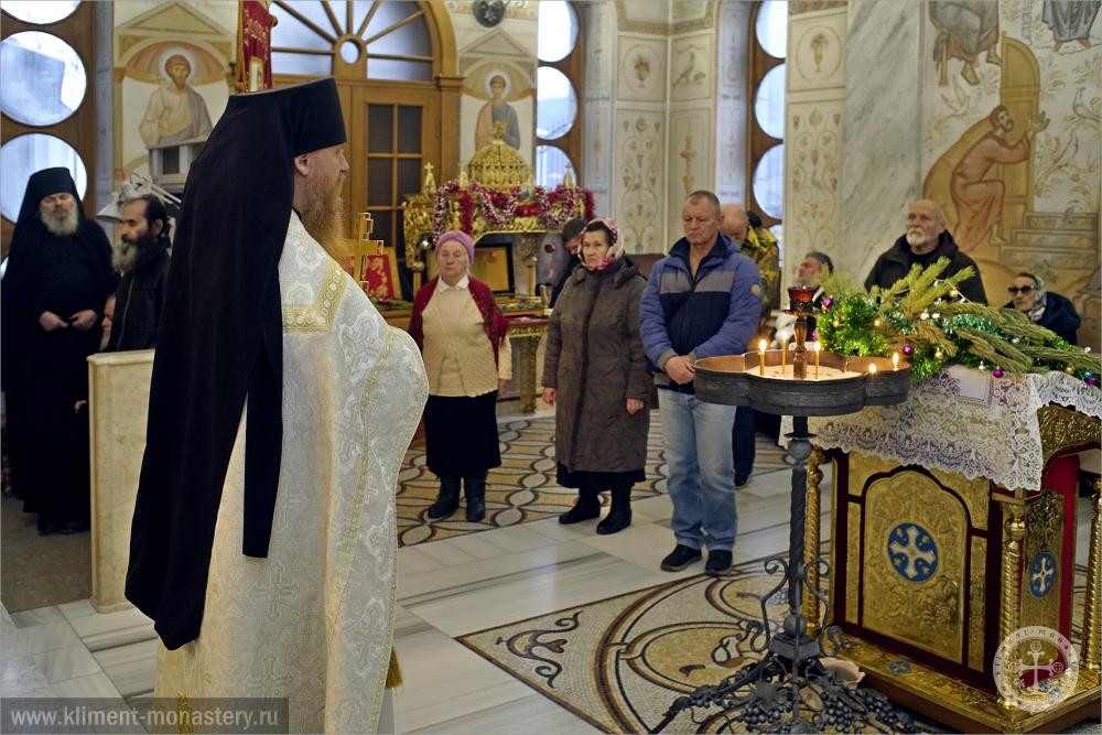 В праздник Обрезания Господня в Свято-Климентовском монастыре в Крыму прошли праздничные богослужения