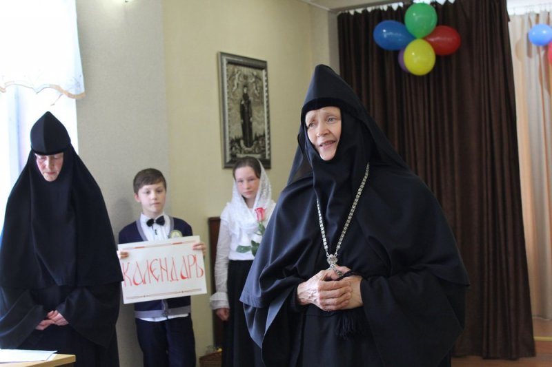 В воскресной школе Спасо-Евфросиниевского монастыря в конце учебного года прошел праздничный концерт