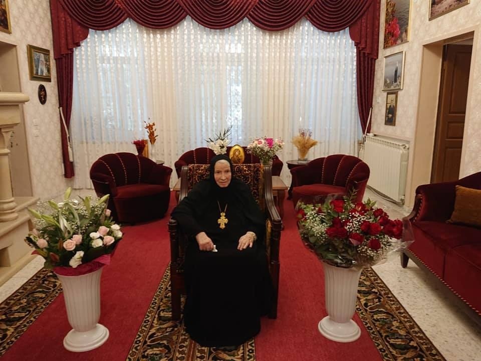 В Горненском монастыре отметили день рождения почетной настоятельницы игумении Георгии (Щукиной)