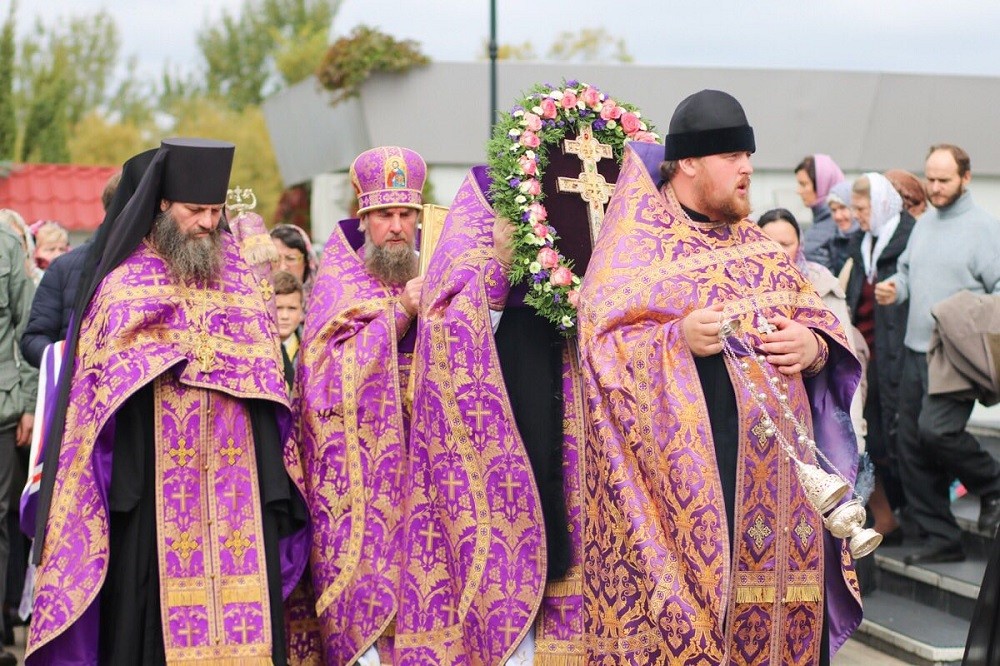 В праздник Воздвижения Креста Господня в Спасо-Евфросиниевском монастыре Полоцка отметили престольный праздник 