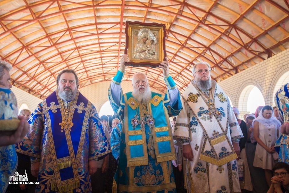 Митрополит Агафангел возглавил Литургию в день 5-летия основания Свято-Покровского скита Одесской епархии 