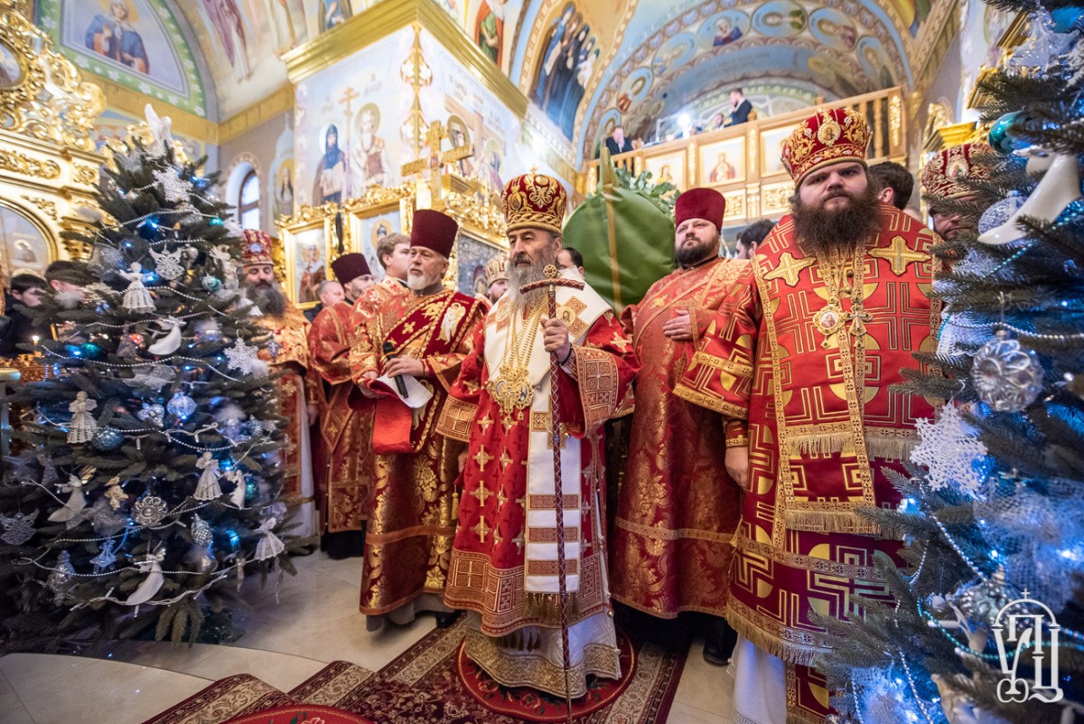 Блаженнейший митрополит Онуфрий возглавил престольный праздник в Анастасиевском монастыре Киевской области