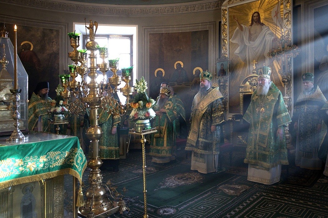 Митрополит Воскресенский Дионисий возглавил в Даниловом ставропигиальном монастыре празднование дня памяти основателя обители