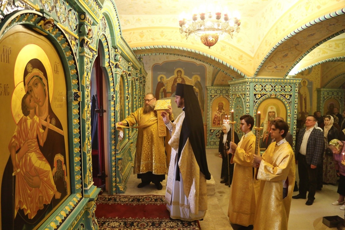 В Николо-Угрешском монастыре совершили празднование Собора Угрешских святых 