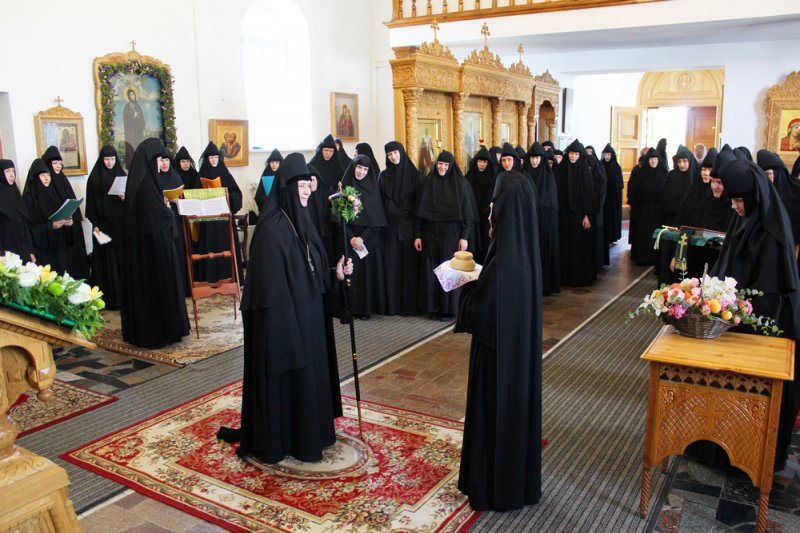 В Полоцком Спасо-Евфросиниевском монастыре отметили день тезоименитства настоятельницы обители